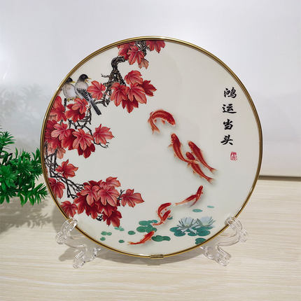 电视柜摆件装饰画现代风家居装饰品桌面摆台进门玄关柜好寓意挂件