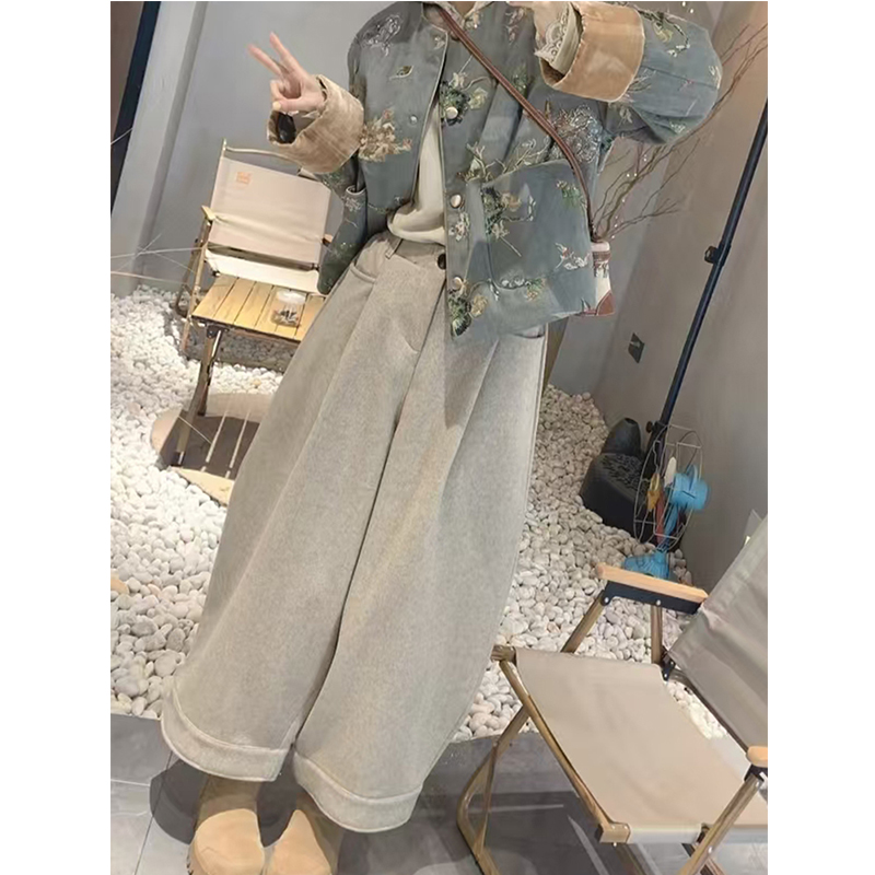 2025小个子设计感九分山本裤