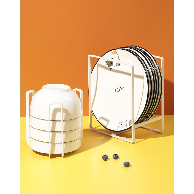 放碗碟子盘子收纳层架餐具置物架 碗碟沥水收纳层架子北欧,厨房/烹饪用具,碗架,淘宝优惠券,粉丝福利购,淘宝优惠卷