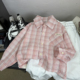 衬衫 长袖 2026新款 宝宝韩版 格子衬衣 儿童装 潮酷上衣休闲潮童装 春季