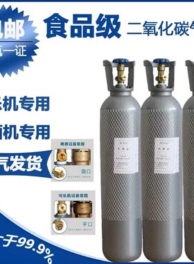 食品级二氧化碳CO2换气通用10升扎啤酒苏打气泡水可乐机食用气体