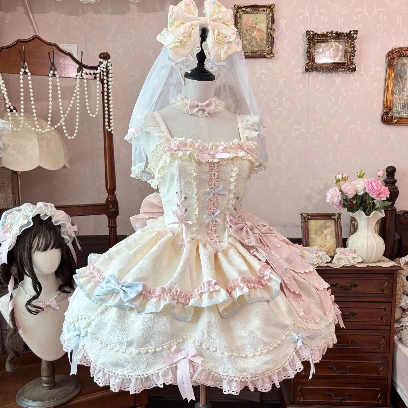 Lolita洋装芭蕾洛丽塔JSK公主裙