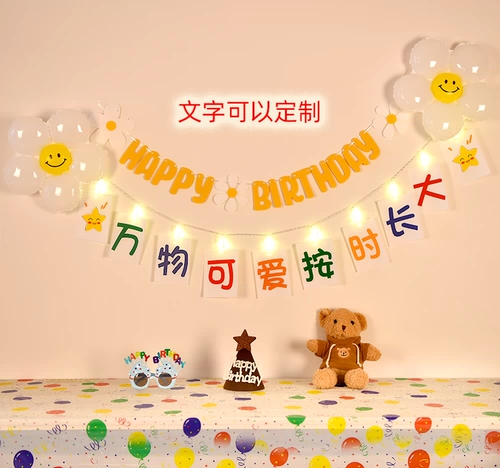 Детская вечеринка по случаю дня рождения настраиваем флаг -залив Строка свети