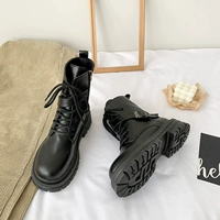 Martens, короткие сапоги в английском стиле на платформе, подходят для весны и осени, коллекция 2022, в британском стиле, подходят для подростков