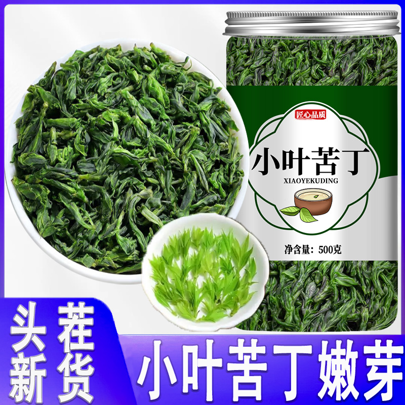 小叶苦丁茶2025头采嫩芽