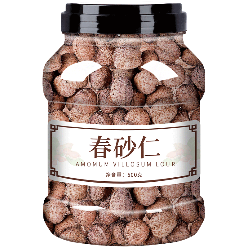 中药罐装天然无硫泡水养胃川砂仁