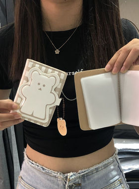 【20卡位】卡包女多卡位韩版可爱小熊女式银行卡套零钱证件收纳包