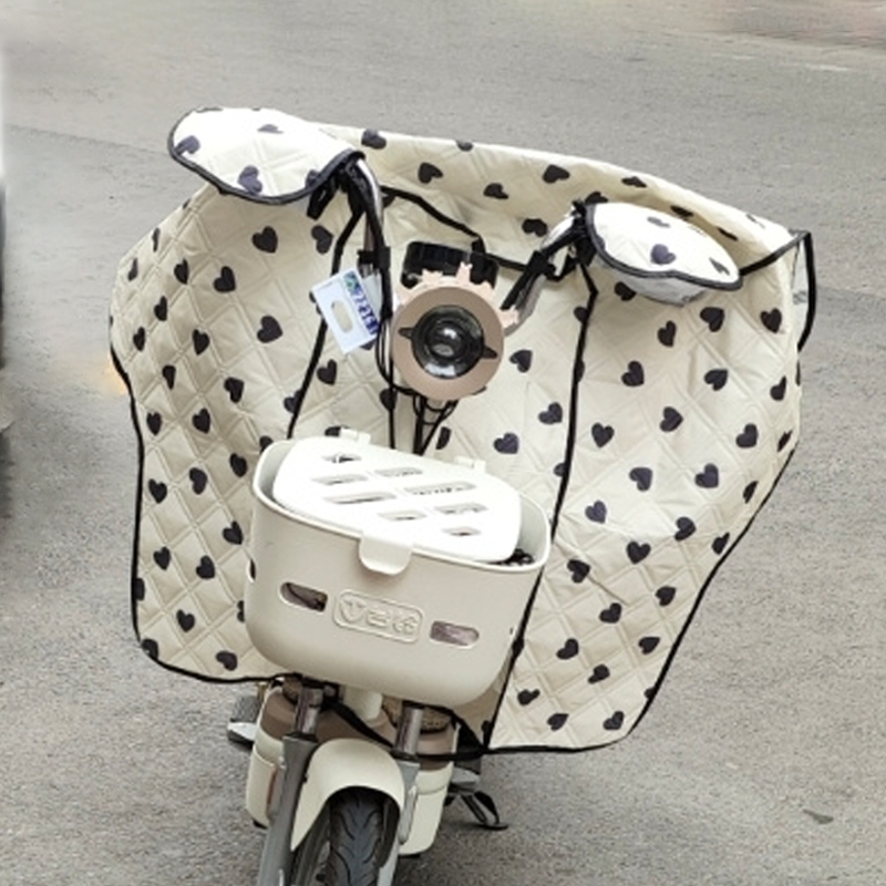 爱玛电动车挡风被夏季防晒防水2025新款防风电瓶车四季通用遮阳罩