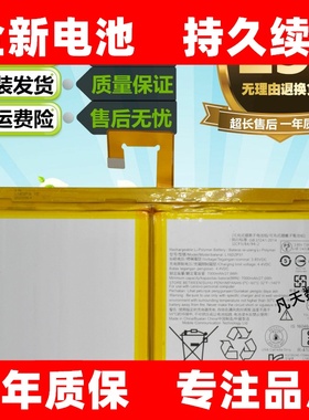 适用联想元征 征X431PRO3S+ TAB4PLUS TB-X704F平板L16D2P31电池