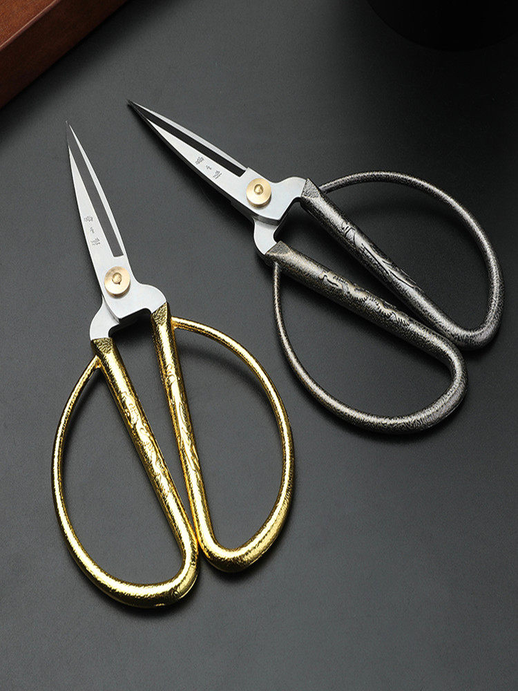 장 XIAOQUAN 가위 스테인레스 스틸 가정용 가위 작은 가위 수제 종이 절단 재단사 사무실 크로스 스티치 지적