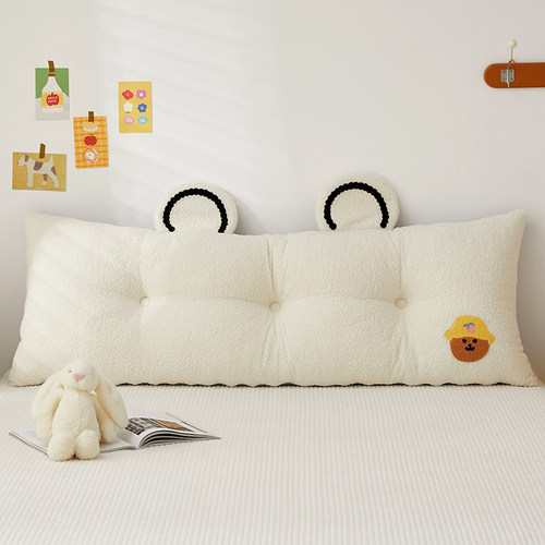 ins卡通床头靠垫可爱少女榻榻米