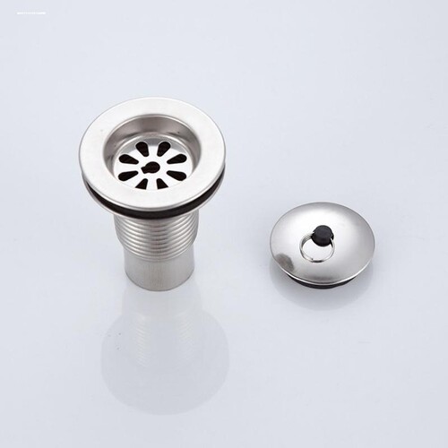 40/50不锈钢拖把下水器拖布池管子大理石盆配件新品洗衣池下水管
