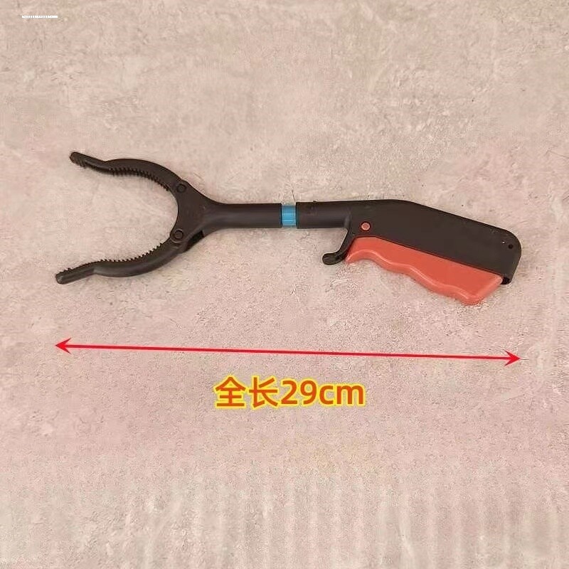 儿童卫生钳捡垃圾的夹子高处物业塑料瓶野外公园工具工人长款用具图片