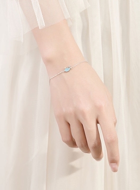 日韩风小鲸鱼手链女手饰ins网红同款学生开学季礼物