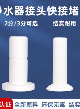 净水器接口堵头2分3分PE水管接头
