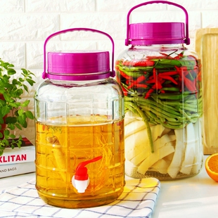 泡酒瓶子酒桶酒坛子配件玻璃瓶塑料水龙头带过滤网水嘴加厚密封圈