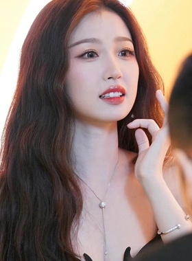 项链女潮长款秋冬毛衣链钛钢挂件衣服装饰品配饰锁骨链打底衫挂饰