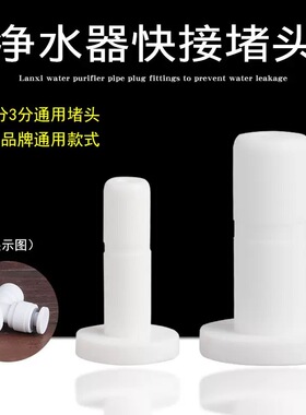 净水器接口堵头2分3分PE水管接头