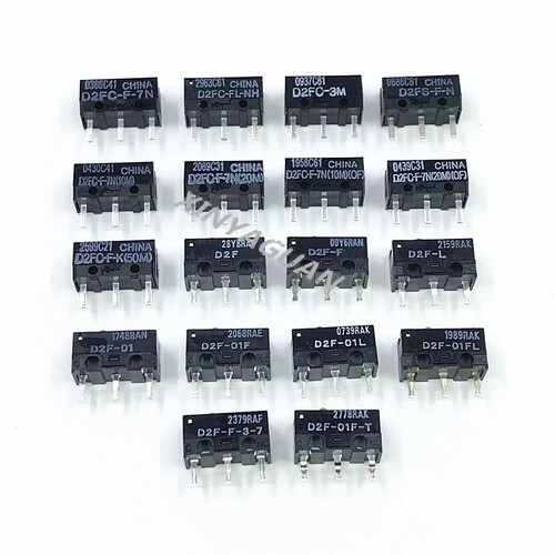 D2FC-F-K(50M)微动开关D2FC-F-7N