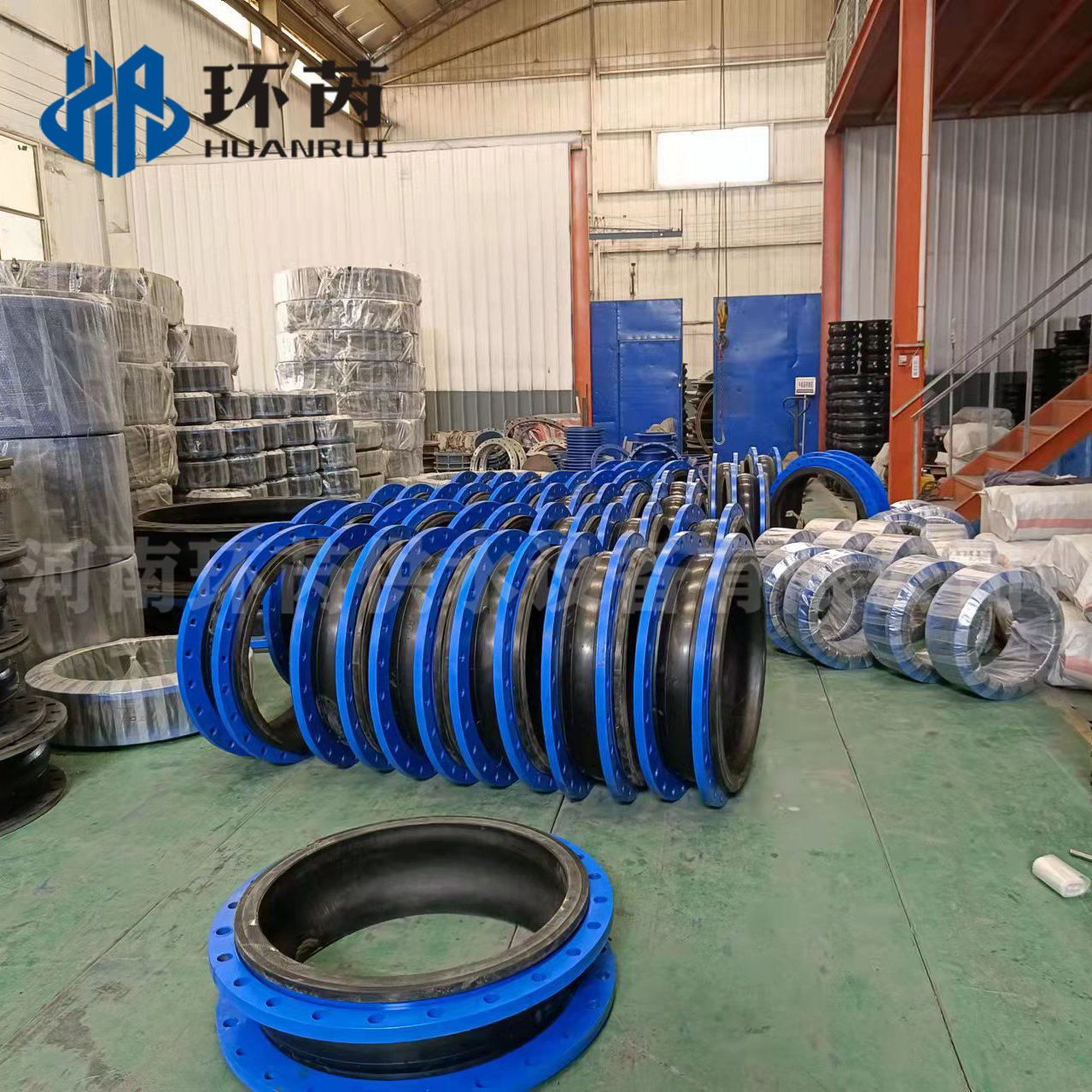 专业大量生产翻边耐高压橡胶软接头耐油可曲挠阀门减振膨胀节现货