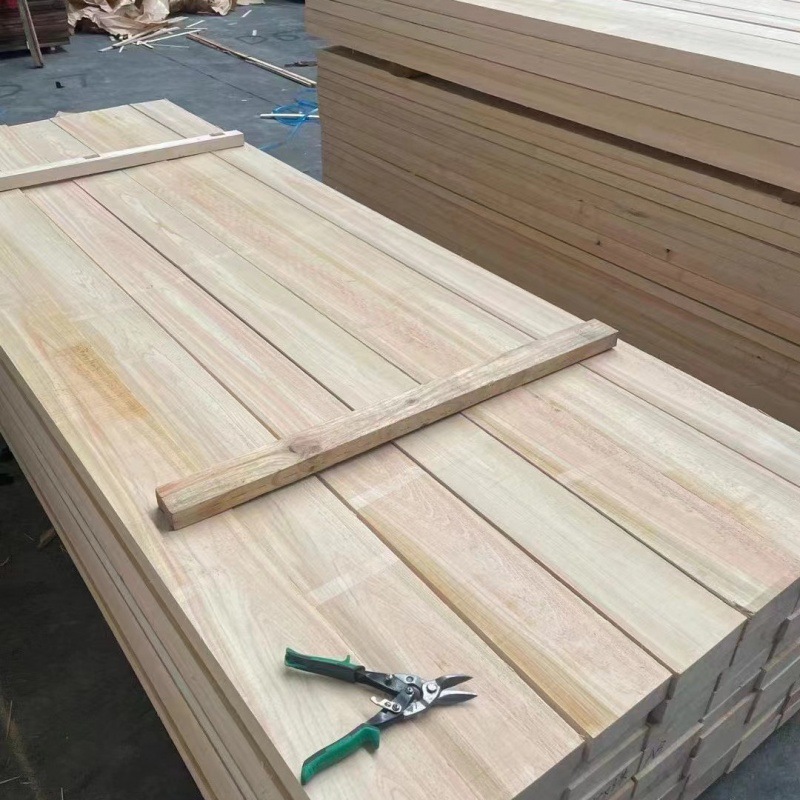 现货供应无结疤桧木直拼板 E0级衣柜柜橱家具拼板 日本桧木指接板