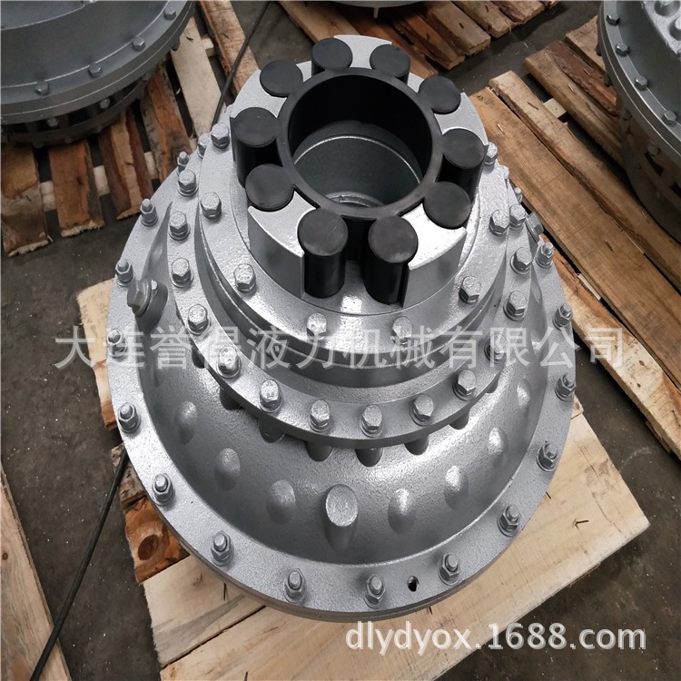 徐州地区液力偶合器销售誉得耦合器YOXIIZ560A及配件梅花弹性块