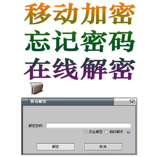 文件夹解密文件夹忘记密码移动加密忘记密码加密大师旅之星加密卡