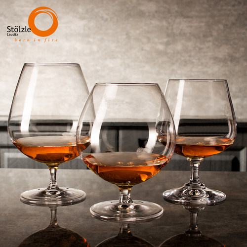 德国stolzle水晶白兰地杯洋酒杯