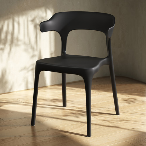 稳固耐用餐椅加厚家用塑料椅子