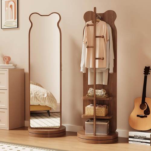 【送货上门】小熊旋转穿衣镜