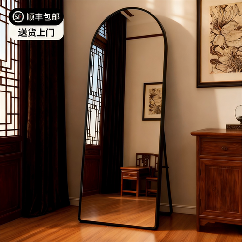 【送货上门】复古风全身落地镜