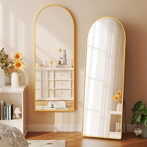 Зеркало всего тела зеркало зеркало напольное зеркало зеркало Домашняя Девушка Спальня Интернет знаменитость INS Стиль Стеновый Зеркал Высококачественный большой заправка