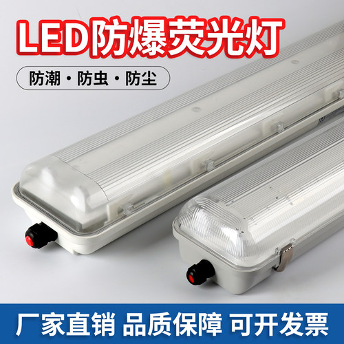 EX防爆防尘LED全塑荧光灯双管