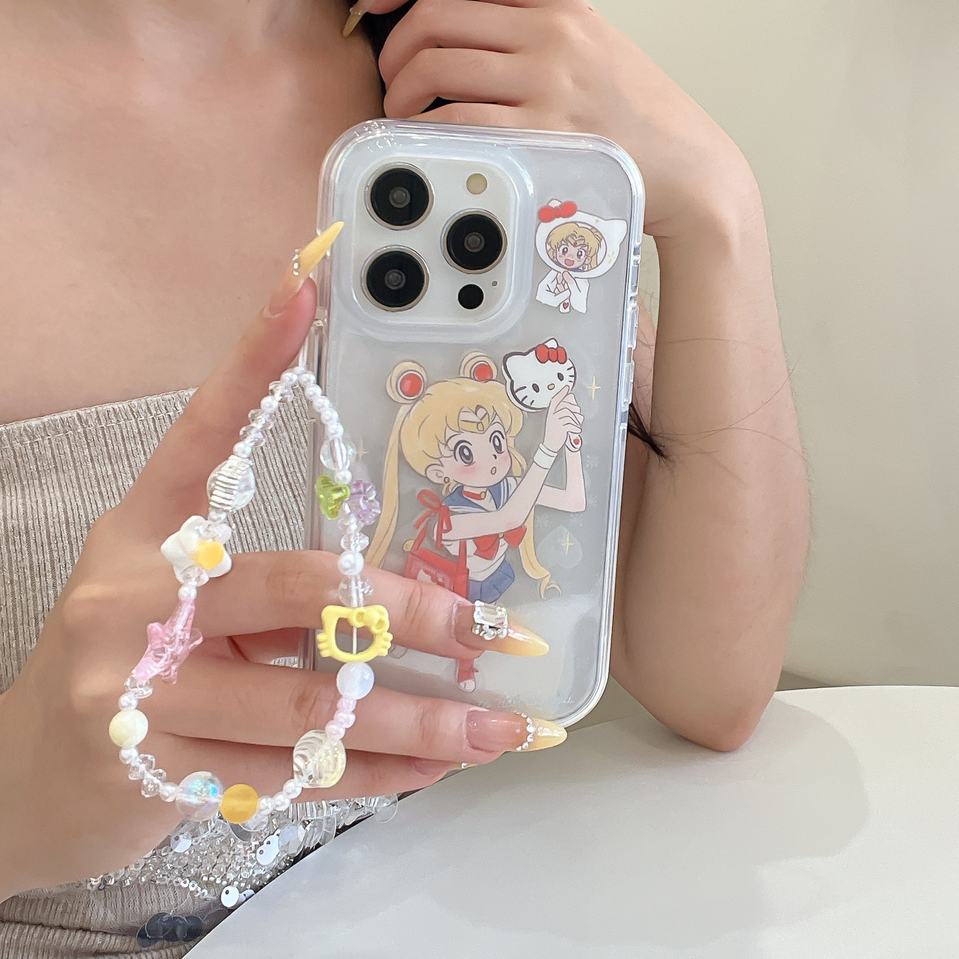 美少女战士水冰月闪粉苹果17软壳