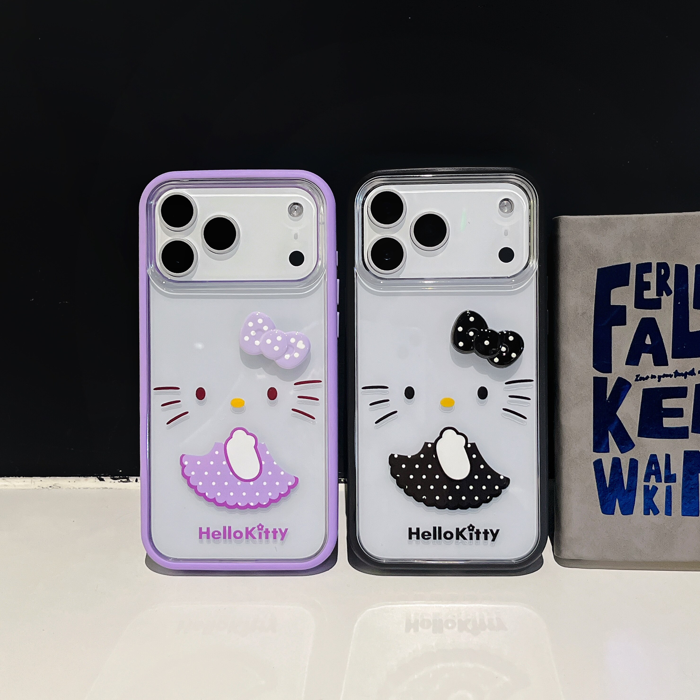 三丽鸥HelloKitty凯蒂猫透明简约适用iPhone17ProMax手机壳可爱KT猫咪16PM软壳15Pro保护套14防摔外壳17P小众