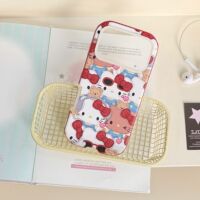 Sanrio HelloKitty cartoon, suitable for Apple 17promax phone case, iPhone16Pro soft case, cute and girlish Melody 15/14PM protective case 18, shell 13 thumbnail 4