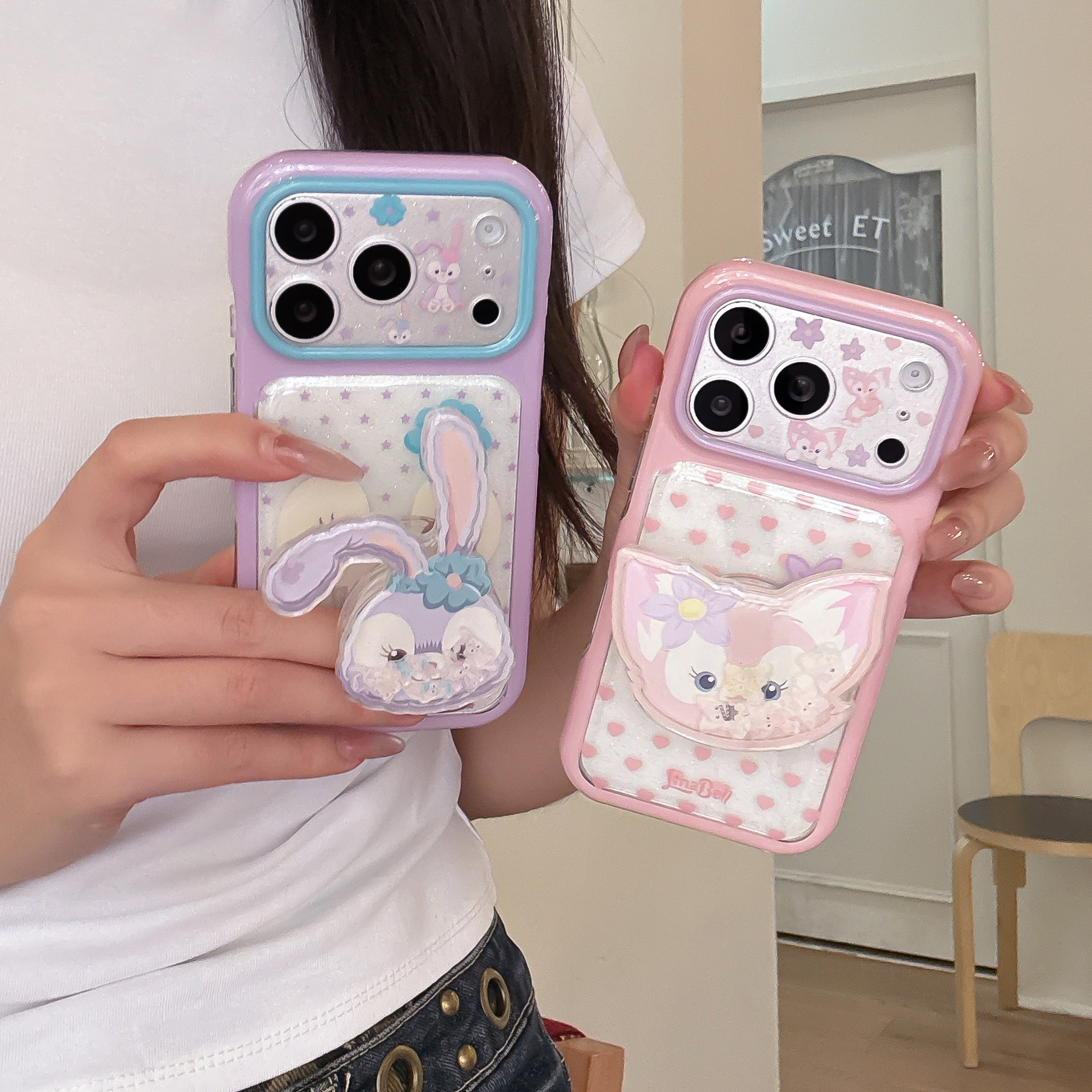 迪士尼玲娜贝儿可爱适用iPhone18手机壳苹果17ProMax软壳卡通星黛露兔子16pro保护套i15/18PM外壳ins网红明星