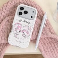 Sanrio HelloKitty cartoon, suitable for Apple 17promax phone case, iPhone16Pro soft case, cute and girlish Melody 15/14PM protective case 18, shell 13 thumbnail 3