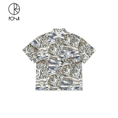 PolarSkateCo满印休闲衬衫
