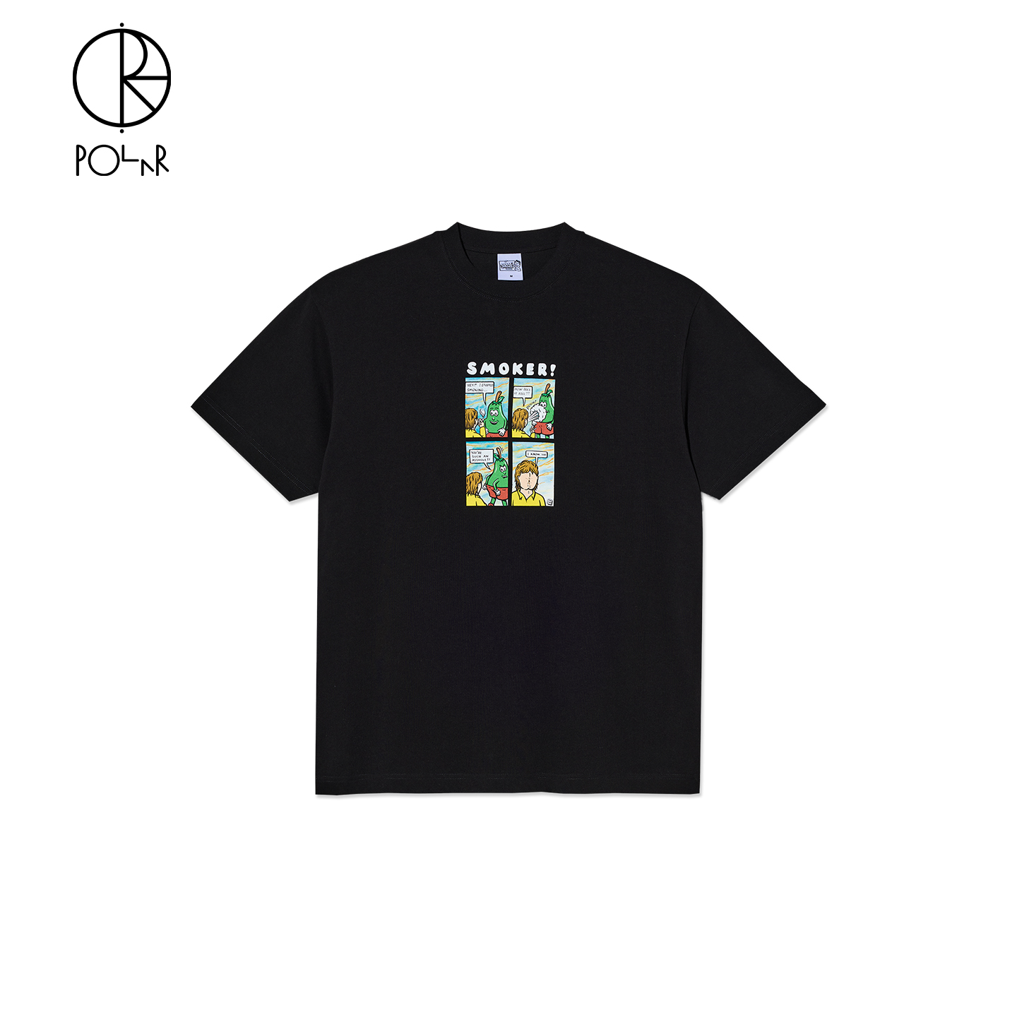 PolarSkateCo趣味印花短袖T恤