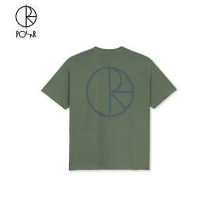 Stroke Logo 重磅纯棉滑板短袖 Skate T恤男 新品 夏季 Polar Tee