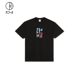 Sitting Hands Tee T恤 Polar 重磅纯棉街头滑板男女短袖 Skate