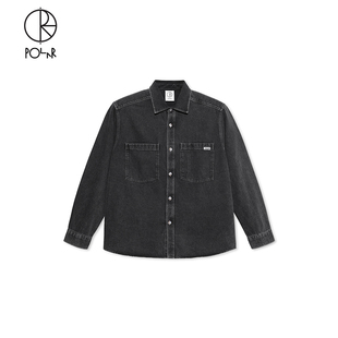 Denim Mike 街头运动男女牛仔夹克外套 Polar Shirt Skate