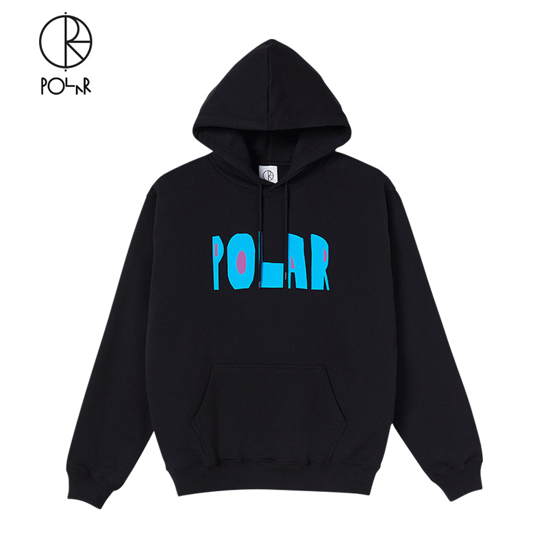 Polar Skate Co Cut Hoodie 印花Logo街头滑板长袖连帽衫情侣卫衣