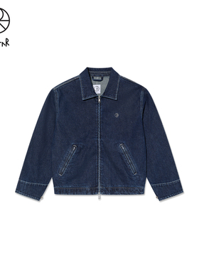 Polar Skate Co Cliff Jacket 重磅刺绣双拉链复古牛仔夹克外套男
