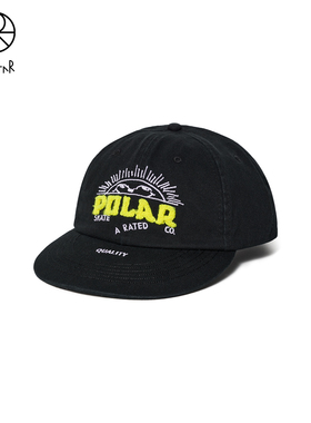 Polar Skate Co Cheeky Sun Ramy Cap 刺绣街头滑板棒球鸭舌帽潮