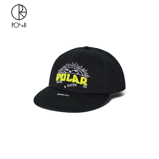 Cheeky Sun Ramy 刺绣街头滑板棒球鸭舌帽潮 Polar Cap Skate