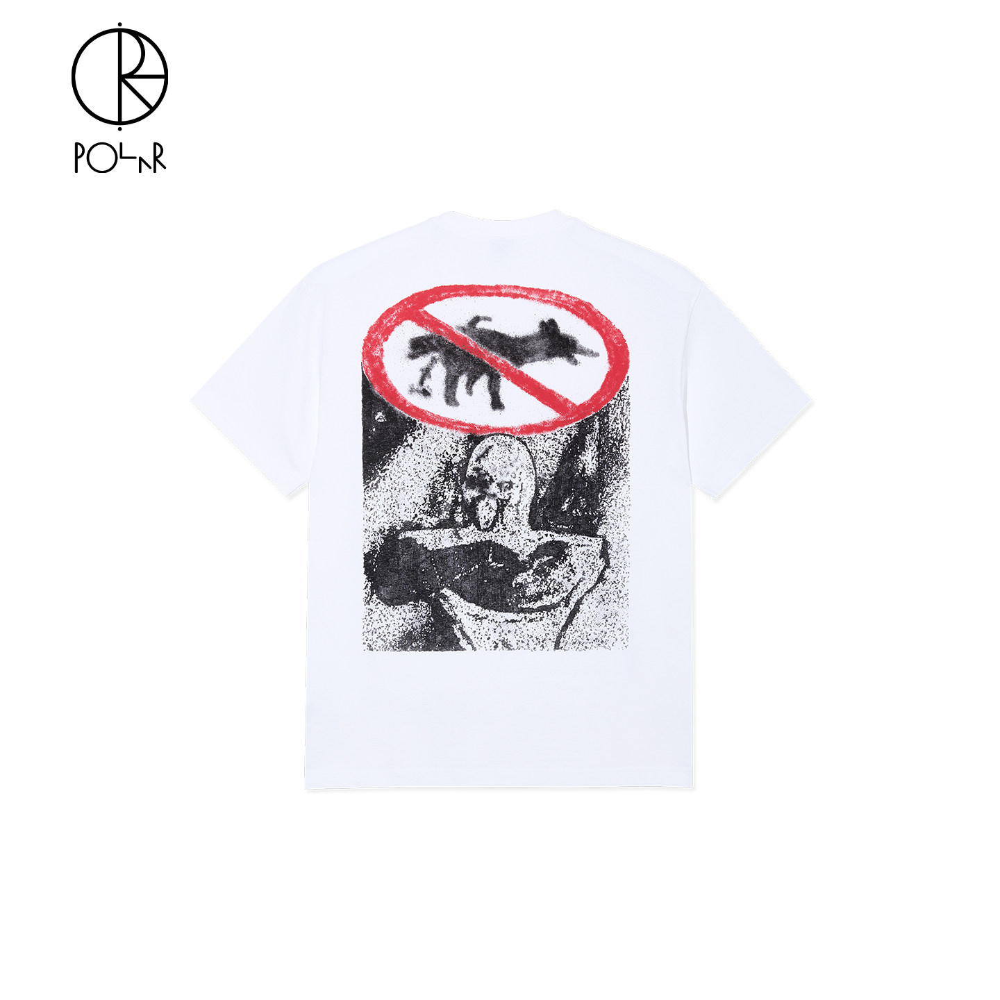 Polar Skate Co Lost & Found Tee 美式个性印花宽松白色短袖T恤