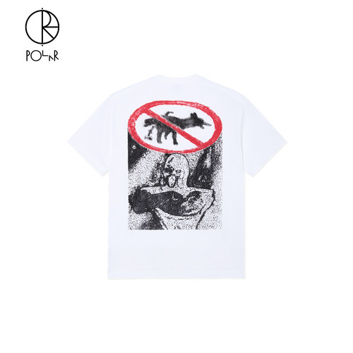PolarSkateCo个性印花短袖T恤