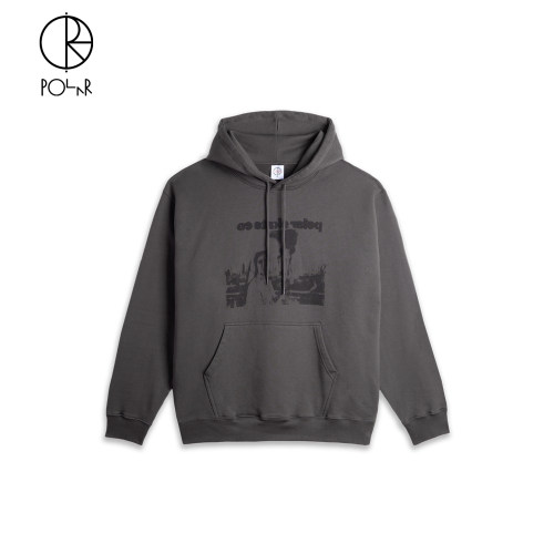 PolarSkateCo人物印花街头帽衫